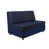 Adaptation indigo / toile bleu marine