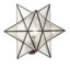 Moravian Star 1 - Light Pier Mount Light