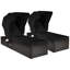 Chaise longue avec coussin Montego-630937134-630937135