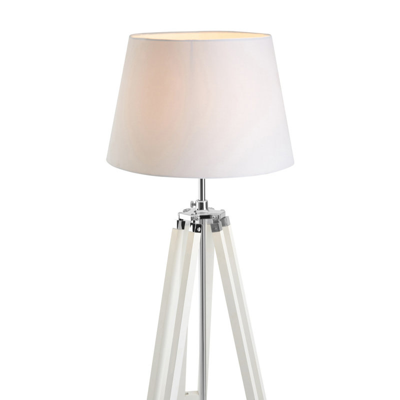 150cm Tripod Floor Lamp, White