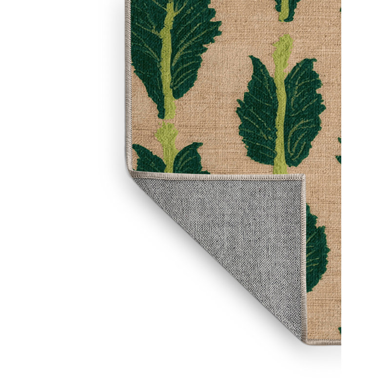  Tapis lavable Choy Sum, Rond 6 pi