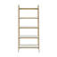 31"W x 16"D x 73"H Parker 5-Shelf Ladder Bookcase-865069634