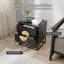 48cm W Metal Bedside Table