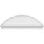 Fronton de combinaison en PVC de qualité architecturale à arche segmentée-41854049