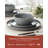 Daytona 12 Piece Stoneware Dinnerware Set - Service for 4-402670592