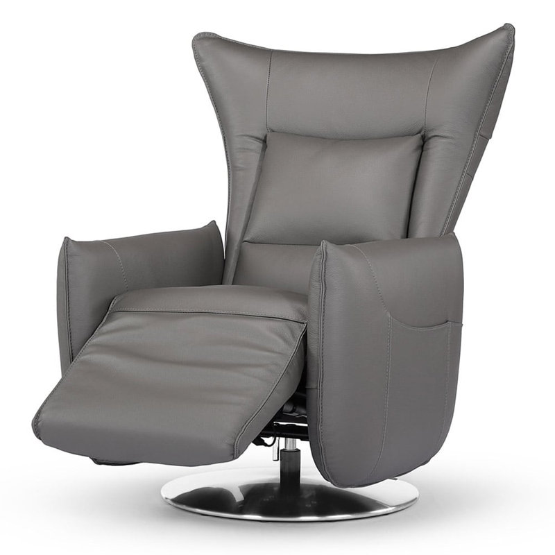 Fauteuil inclinable gris Hyland