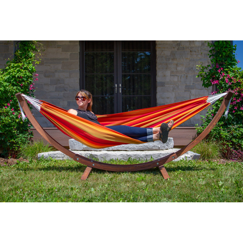 Natalia Double Hammock with Stand, Sunset