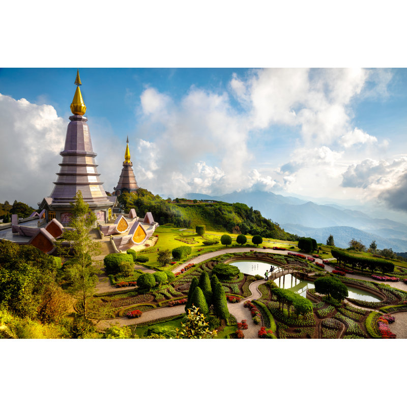 Pagoda Nabhapolbhumisiri by Pat138241 - Wrapped Canvas Print, 30cm H x 46cm W