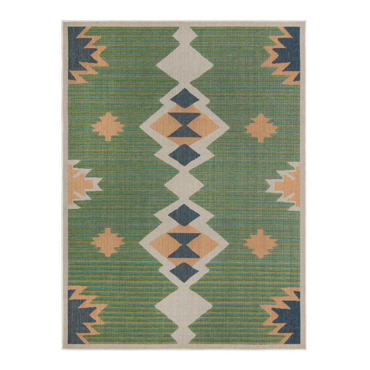 Steelside™ Lauryn Moroccan Indoor / Outdoor Rug & Reviews | Wayfair