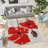 Veeran Floral Indoor / Outdoor Rug-1914252561