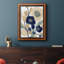 «Blue Poppy Cascade I», toile encadrée de qualité supérieure - prête à être accrochée-247184560