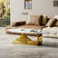 Pedestal Coffee Table with Storage