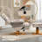 Orderville Upholstered Swivel Recliner with Footstool