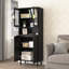 Grande armoire d'exposition avec rangement-2051333019