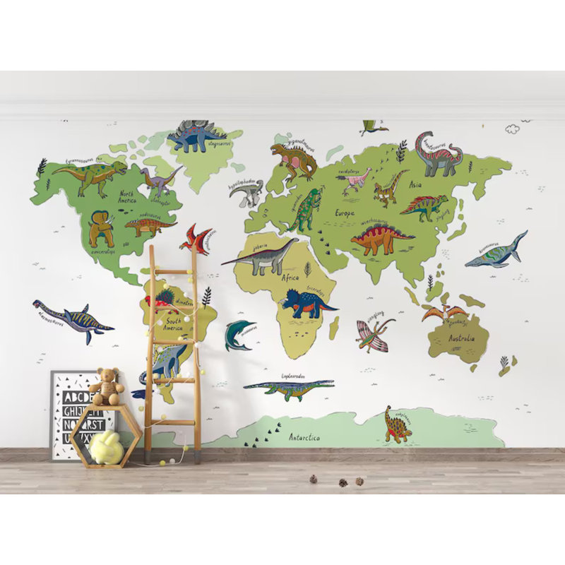 Adhésif mural pour chambre d'enfant, L 108 po x l 96 po