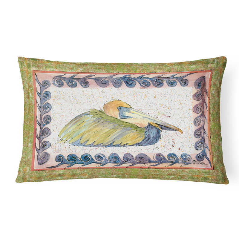 Coussin décoratif intérieur/extérieur pelican