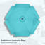 Camaree 270cm Tilt Market Parasol-1390240457