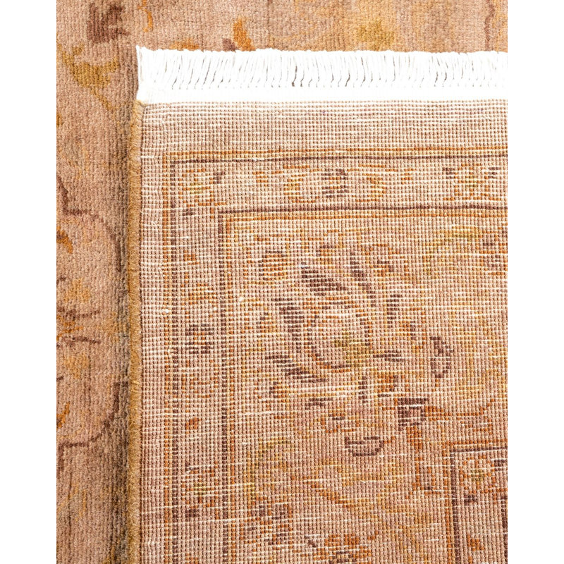 Fine Vibrance One-of-a-Kind 4' 2" X 6' 5" Hand Knotted Area Rug