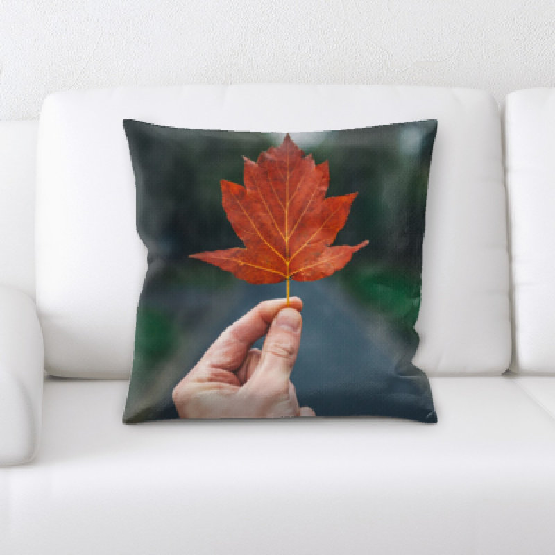 Microsuede Throw Pillow