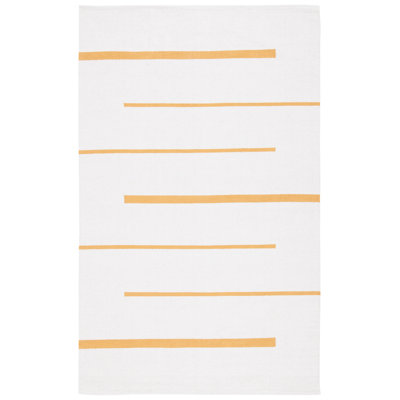 Estiven Hand Woven Cotton Striped Rug