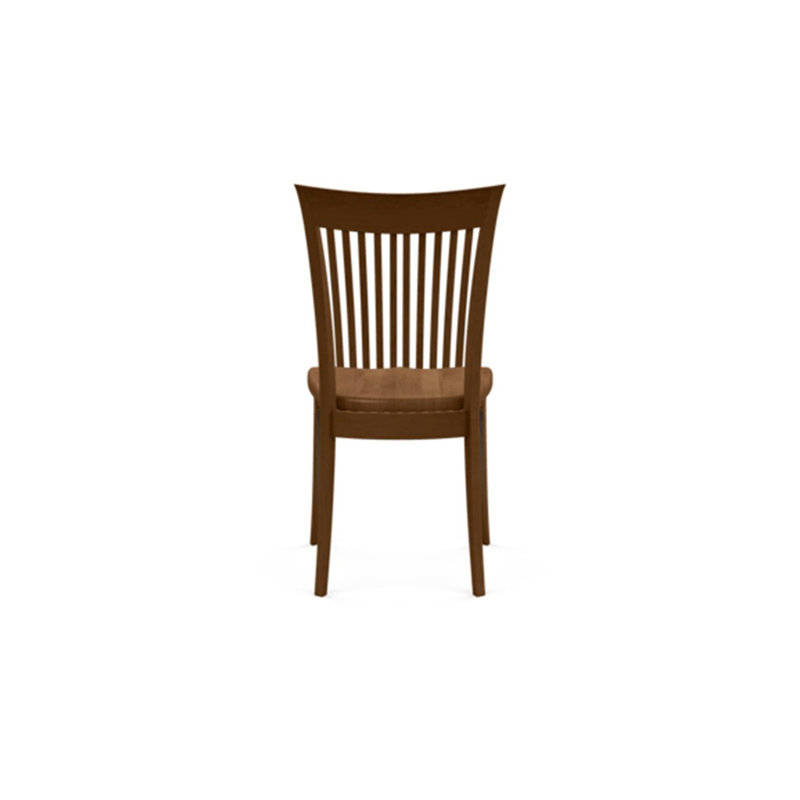 Sarah Solid Wood Dining Chair, Saddle Cherry