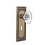 Mission Plate with Decorative Keyhole and Oval Fluted Crystal Door Knob-967480731-967480733