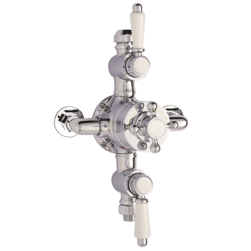Edmunds Triple Exposed Thermostatic Shower Valve