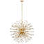 Lys 18 - Light Solid Brass Chandelier by Suzanne Kasler