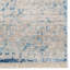 Tapis en polyester fabriqués à la machine Crayton - couleur bleue, conception orientale, tapis à poils courts pour le salon, la chambre à coucher-94524645