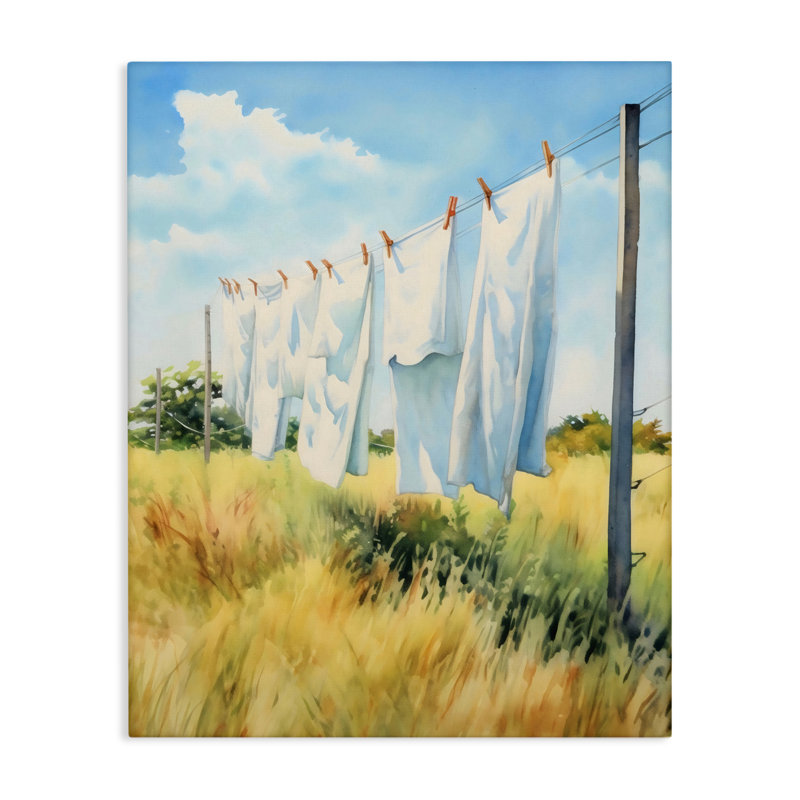 Ligne de vêtements en toile Windy Meadow, design par Creative Studio, H 20 po x l 16 po