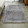 Enrica Soft Fluffy Gray Area Rug