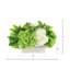 Hydrangea Arrangement in Fluted Ceramic Vase