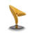 Edinburg 27" Wide Wool Swivel Lounge Chair-1702894991