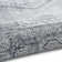 Bodak area rug Digitally Printed Silver