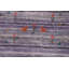 Tapis mauve à motif de lavande Gabbeh