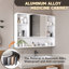 Miroir en aluminium