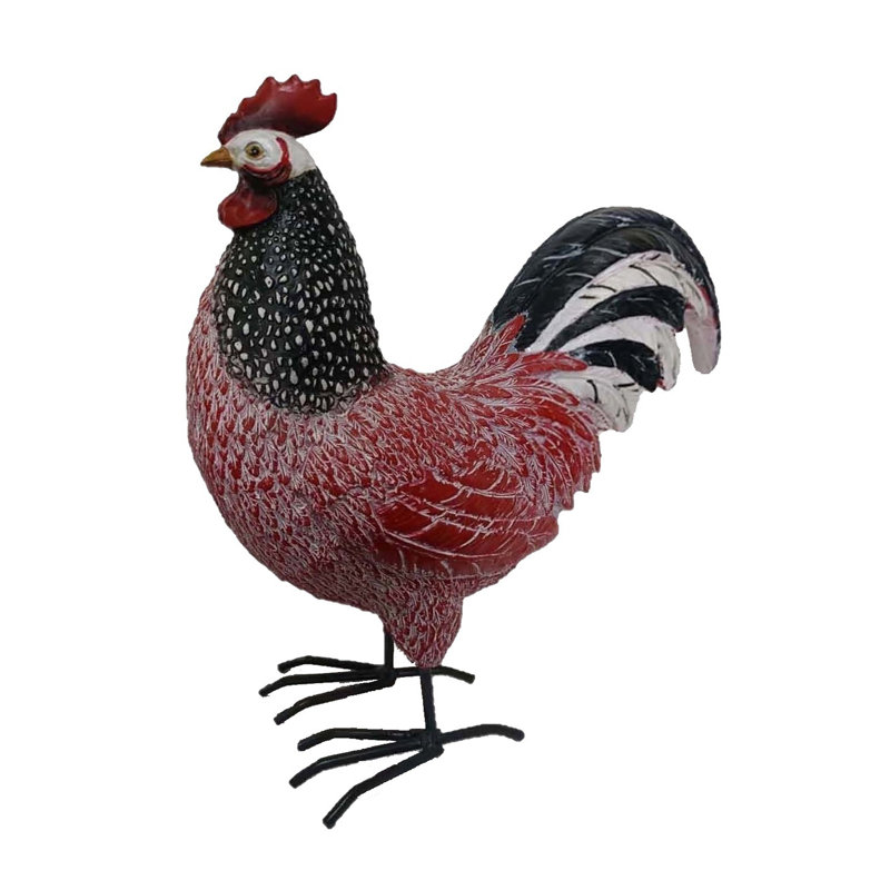 Bemot Animals Weather Resistant Resin Garden Statue