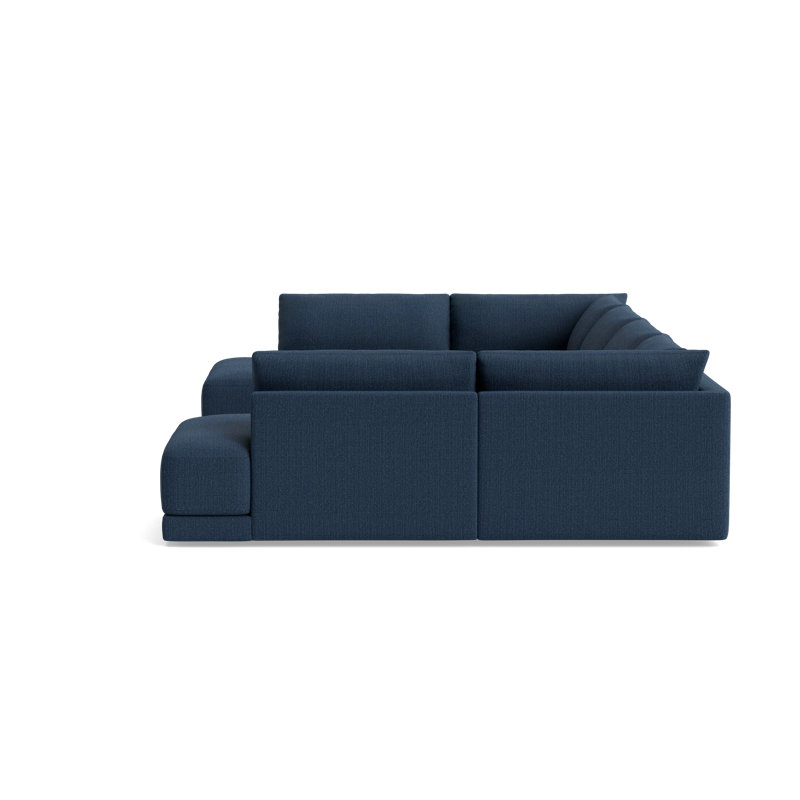 Eva Sectional, Performance Weave - Navy