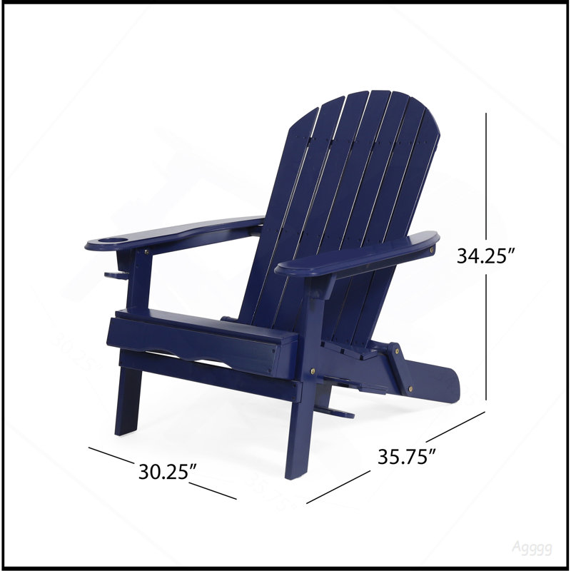 CHAISE ADIRONDack BELLWOOD, Bleu