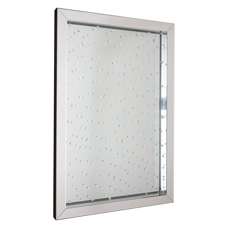 Yvonne Metal Flat Wall Mirror