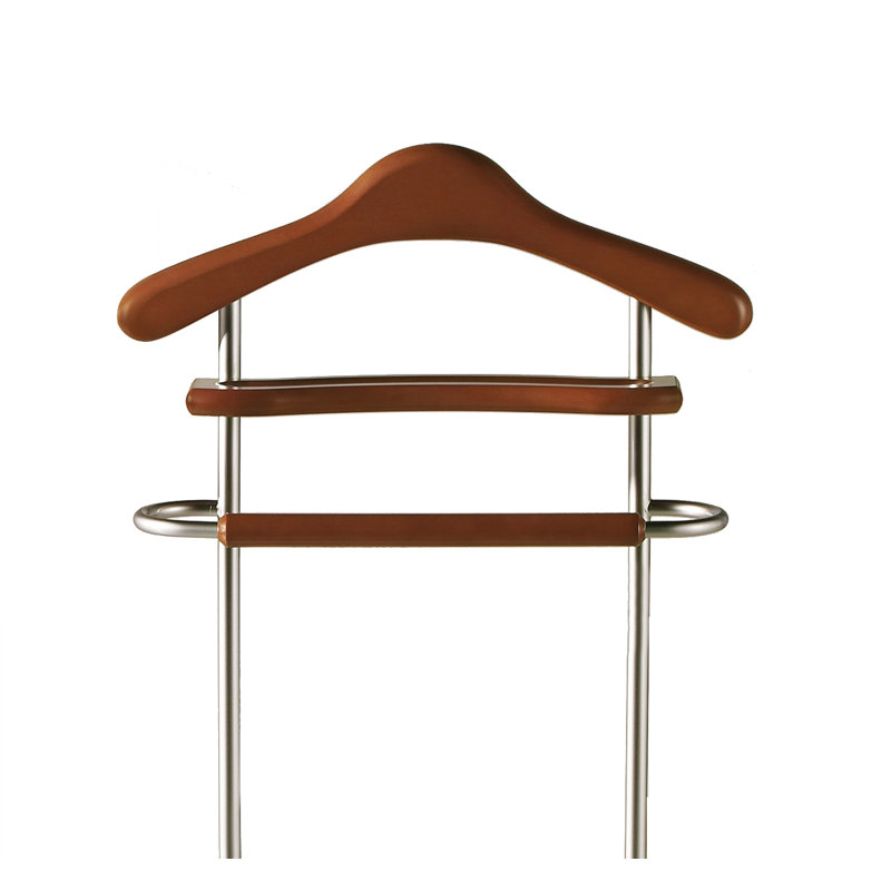 Beeks Freestanding Valet Stand, Walnut