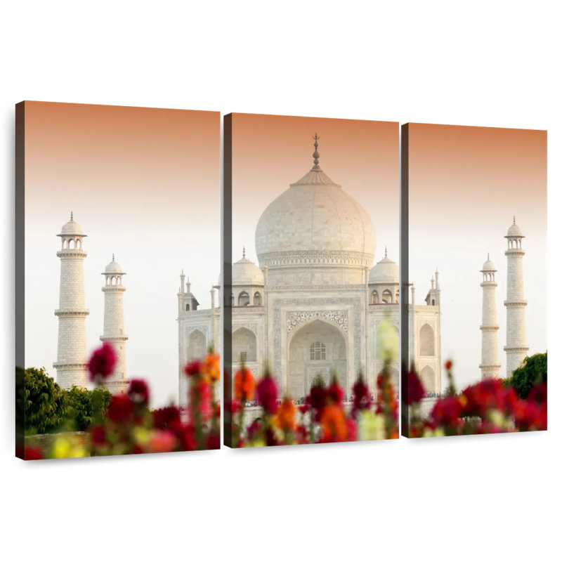 Sebbie Majestic Taj Mahal, 48" H x 74" W