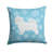 Winter Snowflakes Indoor/Outdoor Throw Pillow-32011204