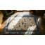 Antique Large Chinese - Ningxia Chinese Allover Floral Knotted Rug