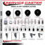 Ensemble de roulettes extensibles en caoutchouc souple 3,5 pouces pivotant de 1-7 / 8 pouces SS 2 pouces SCC