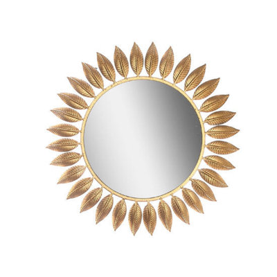 Miroir d'appoint mural rond