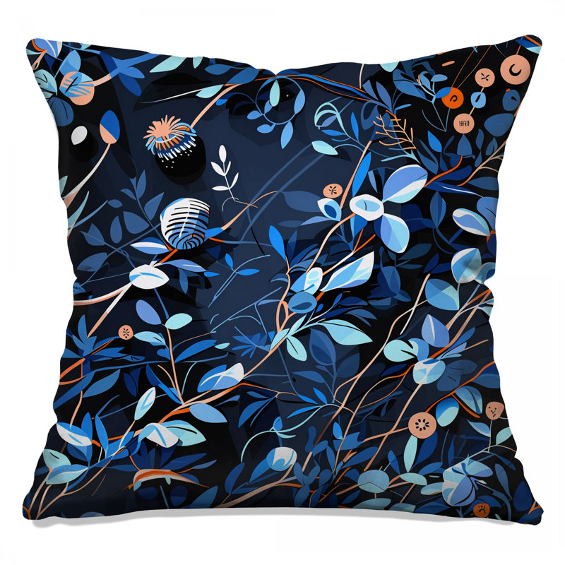 Coussin Botanical, 14 X 14 pouces