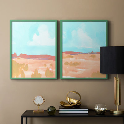 Wide Open Spaces I-Premium Framed Print -Ready to Hang - No Nails Required - No Nails Required