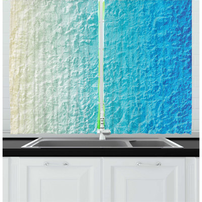 Abstract Kitchen Curtain