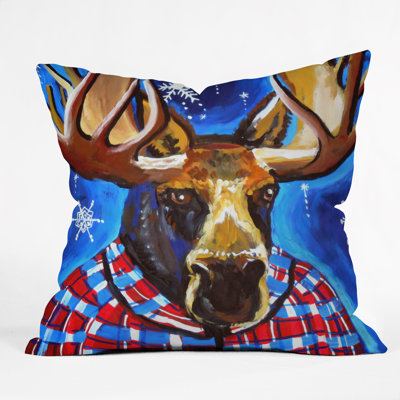 Renie Britenbucher Mahatma Throw Pillow